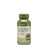 GNC Herbal Plus Extrait Marron d’Inde 300 mg, capsules, soutien potentiel de la circulation des jambes.