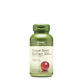 GNC Herbal Plus Extrait pépins raisin – bouteille affichant le produit, soutien antioxydant potentiel