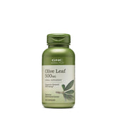 GNC Herbal Plus Olive Leaf 500 mg — bouteille, soutien du bien-être général
