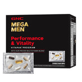 GNC Mega Men pack quotidien prêt à emporter pour une routine pratique