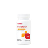 GNC Mélatonine 3 mg – boîte identifiable pour un sommeil potentiel.