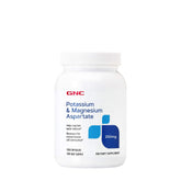 GNC Potassium et Magnésium Aspartate, capsule, aide au maintien de l'équilibre hydrique