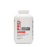 GNC Pro Performance Amino 3000mg – bouteille de gelules molles pour un apport protéique pratique.