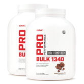 GNC Pro Performance Bulk 1340 – bouteille jumelle, double chocolat prête après l'entraînement