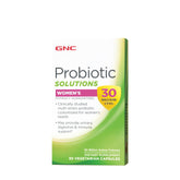 GNC Probiotic Solutions Femmes – capsules, 30 milliards d'UFC, soutien potentiel à la digestion.