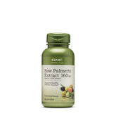GNC Extrait Saw Palmetto 160 mg – flacon, soutien possible au bien-être prostatique