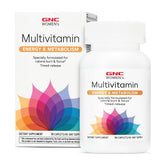 GNC Women’s Energy & Metabolism sur boite: soutien energie et immunité au quotidien.