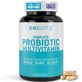 GOBIOTIX : bouteille de gélules probiotiques pour une digestion équilibrée