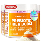 Gobiotix fibre prébiotique emballage visible, soutien digestif potentiel