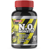 Goliath Labs N.O. Monster – bouteille de 120 capsules pour soutenir la performance lors des entraînements.