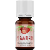 Good Essential Fraise Fragrance Oil: flacon pipette 10 ml pour bougies et diffuseurs.