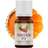 Good Essential huile-arôme tarte-citrouille 10 ml, idéale pour bougies parfumées.