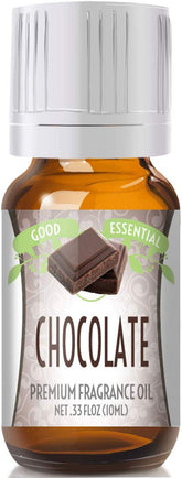 Good Essential huile parfum chocolat dans sa bouteille ambrée, idéale pour diffuser des notes chocolatées.