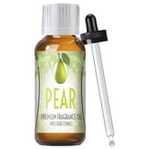 Good Essential Poire, flacon ambré 30 ml, parfume bougies et cosmétiques.
