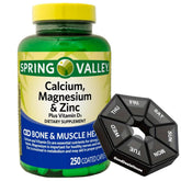 GoodDealsHouse Bouteille caplets calcium-d3, pour des os et des muscles potentiellement soutenus.
