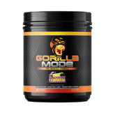 Gorilla Mind Pre-Workout, bouteille-pompes-laser, promet pompes renforcées et énergie soutenue.
