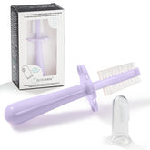Grabease, brosse-dent double-face lavande pour petites dents et gencives sensibles