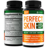 GRAMRIGHT Perfect Skin – bouteille de compléments anti-acné pour un teint plus net