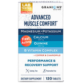 Granions Advanced Muscle Comfort : bouteille, détente musculaire après effort.