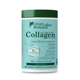 Great Lakes Wellness Collagen Peptides Poudre Marine — poudre inodore se dissolvant rapidement.