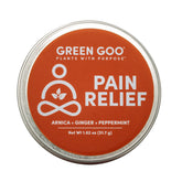 Baume Green Goo Arnica dans tin de 1,82 onces, relief ciblé des tensions locales.