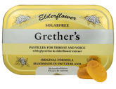 Grether's pastilles sans sucre dans une boîte pratique pour le quotidien.