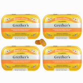 GRETHER'S pastilles sans sucre dans boite métal, pratique pour la voix en déplacement.