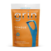 Grin nettoyeur-langue jetable, ensemble de 32 pièces pour une hygiène rapide.