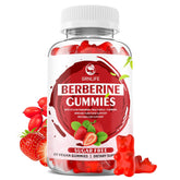 GrnLife Berberine Gummies dans une bouteille – usage quotidien et soutien immunitaire potentiel.