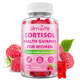 GrnLife cortisol-framboise : gomme douce pour relaxation légère.