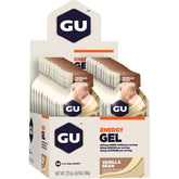 GU Energy Gel vanille-gousse, énergie rapide pendant l'entraînement