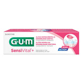 GUM Sensi Vital+ dentifrice fluoré, tube, idéal pour les repas froids