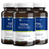 Gundry MD Total Restore — bouteille et étiquette, soutien digestif potentiel après repas.