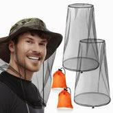 GuoluvSoo filet moustiques tete chapeau : protection efficace lors des activités en extérieur.