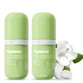 GUSTANO Popboom tablettes-bouche-voyage, solution pratique pour déplacement et respiration fraîche.