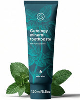 Gutology dentifrice hydroxyapatite emballage — soin microbiote buccal et remineralisation douce