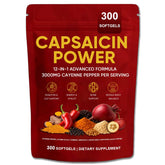 GXSAE Capsaicin Power – bouteille de gélules pratique pour la routine quotidienne