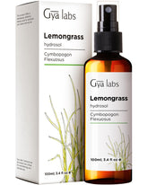 Gya Labs Hydrosol citronnelle – brume visage et corps pour hydratation légère et fraîche.