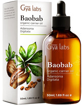 Gya Labs Huile de Baobab — bouteille versement, application précise et agréable.