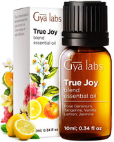 Huile essentielle Gya Labs Joie — bouteille sombre préserve la pureté et l'arôme.