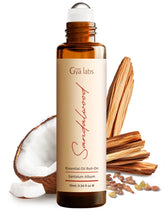 Roll-on santal Gya Labs pour voyage, parfum apaisant.