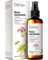 Hydrolat Géranium Rosat de Gya Labs, brume visage rafraîchissante et légère