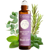 Gya Labs rouleau tête relief bouteille: soulagement ciblé et rafraîchissement.