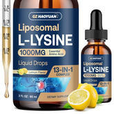 GZ HAOYUAN L-Lysine liposomale en bouteille, soutien quotidien pratique.