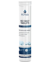H2Vida: verre d'eau avec tablette, hydratation facilitée et goût neutre