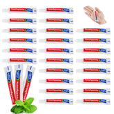 HAIFOTRVA dentifrice voyage mini 300 tubes, menthe rafraîchissante
