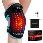 HALIDODO genou orthèse lumière rouge 660-850 pour soutenir la mobilité quotidienne.