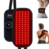 HALIDODO tapis lumière rouge 660nm-850nm pour le dos, couverture large et chaleur apaisante.