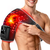 HALIDODO wrap épaule, thérapie lumière rouge pour relief ciblé et mobilité.