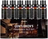Hanolly huile essentielle masculine santal en flacon 10 ml, parfum raffiné pour diffusion.